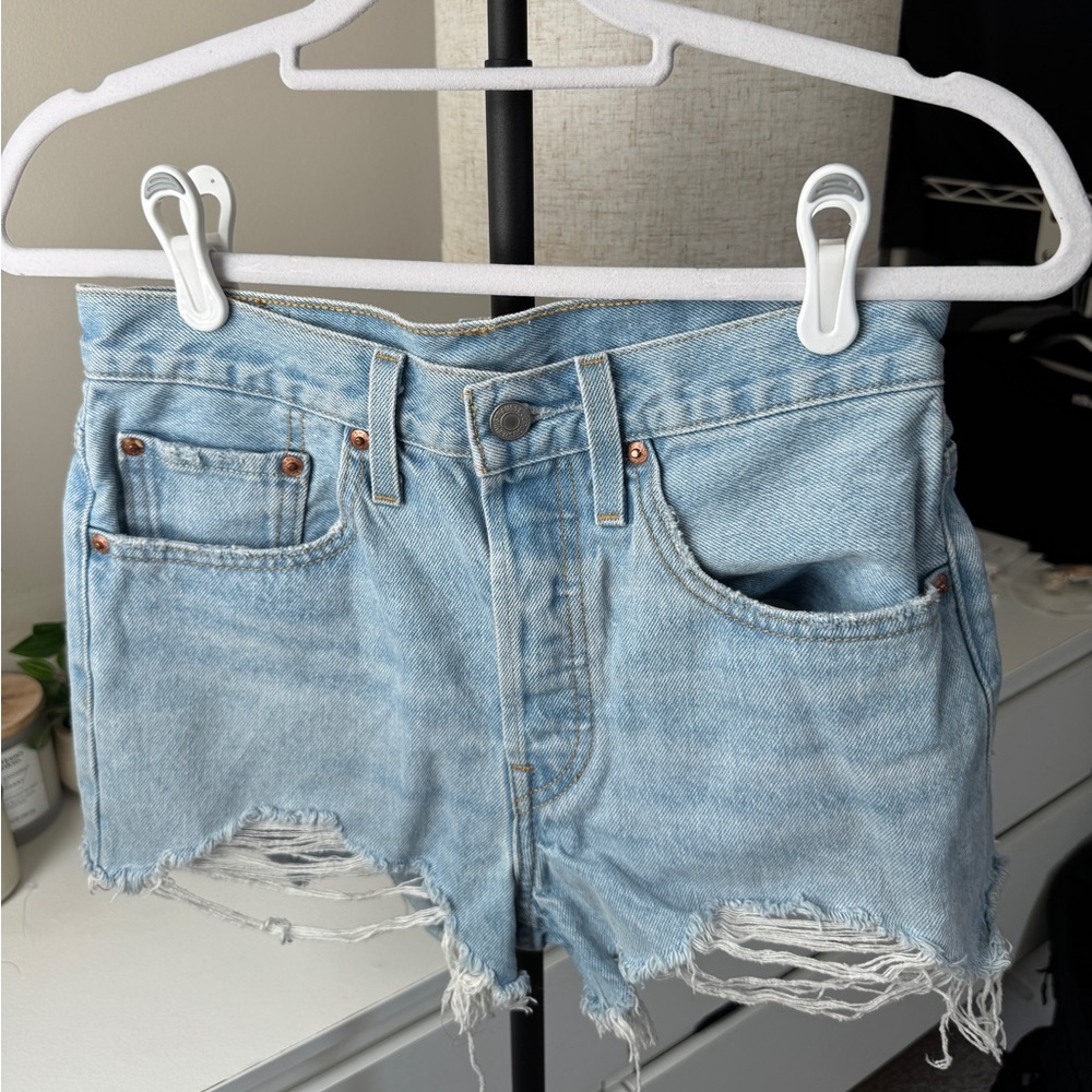 Levi’s Light Wash Festival Shorts